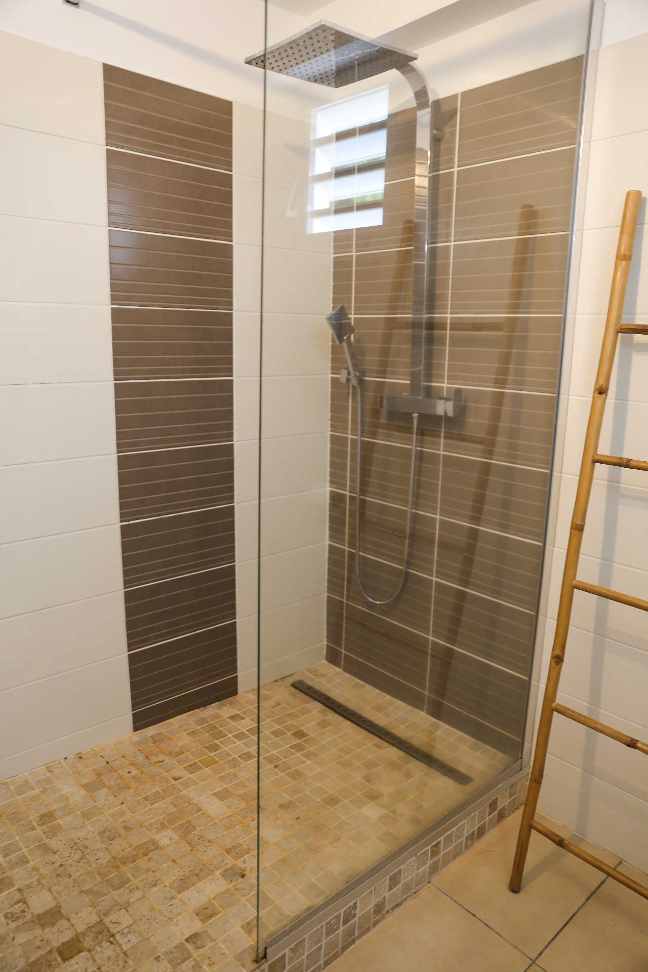 Douche à l'italienne