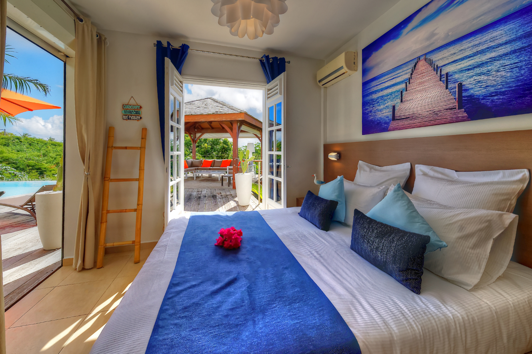 Chambre bleue 2